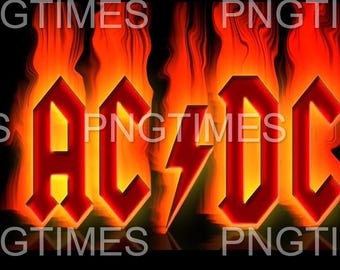 Acdc PNG L Acdc Arts L Acdc Prints L Acdc Art L ACDC L Retro L Acdc ...