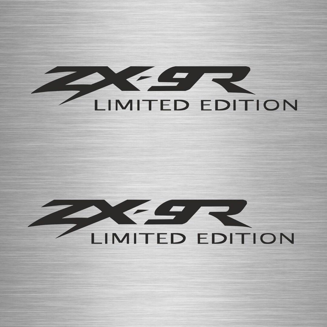 Sticker Set for Kawasaki ZX-9R Limited Edition Lettering