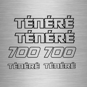Sticker for Yamaha Tenere XT 700 Motorcycle