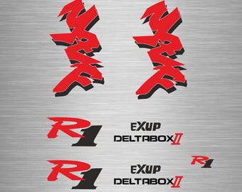 DWS Sticker Set Suitable for Kawasaki ZX-6RR 636 - 2-colored - Etsy