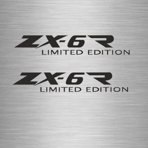 Sticker for Kawasaki ZX-6R Limited Edition Lettering Motorcycle Set