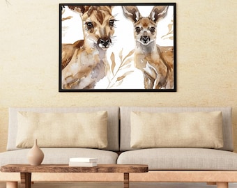 Woodland Nursery Wall Art Prints ~ Forest Animal Decor ~ Printable Digital Download