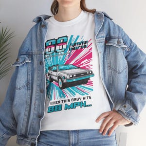 88 mph DeLorean T-shirt | Tillbaka till framtiden T-shirt