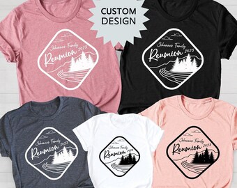 Custom Family Reunion Shirt, Matching Holiday Tee