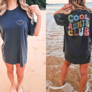 Comfort Colors® Cool Aunts Club Shirt, Mothers Day Gift For Auntie, Cute Aunt Birthday Gift, Sister Gifts, Funny Aunt Announcement Gift