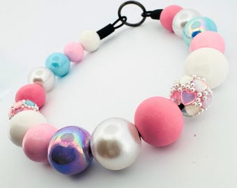 Beaded Dog Collar Slip-on Love Shines Through Valentine's Collection | Dainty Days