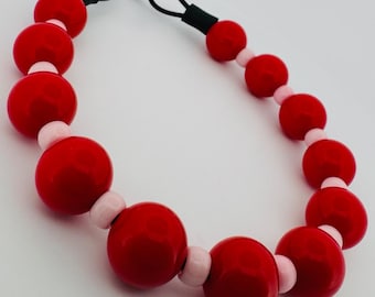 Beaded Dog Collar Slip-on Be My Valentine Valentine's Collection | Dainty Days