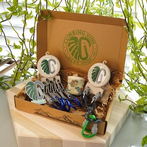 Mini Sport Klettern Geschenkset für Kletterpflanzen - Grau / Blau Expressdrücke, Grau / GrünAnker, Dinos und Kätzchen Chalk Bag