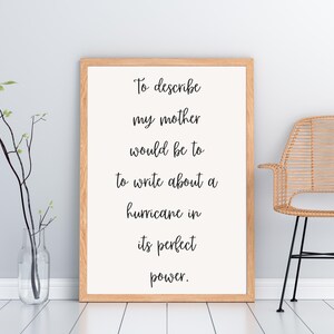 Mother Wall Art, gifts for mother, new mom gifts, family poster, mother&#39;s day gift, gifts for her, digital download print