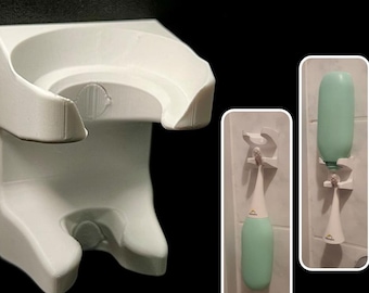Wall mount for HappyPo (XL) butt showers / bidets / hand showers / intimate showers | Convenient storage | Customizable