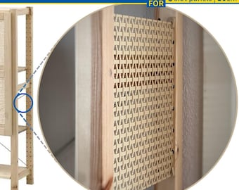 1x SIDE PANELS für Ikea IVAR 30cm | 8-Loch Höhe | Seitenteil, Seitenpanels, Abdeckung, Sichtschutz, Trennwand, Abschluss | inkl. Halterung