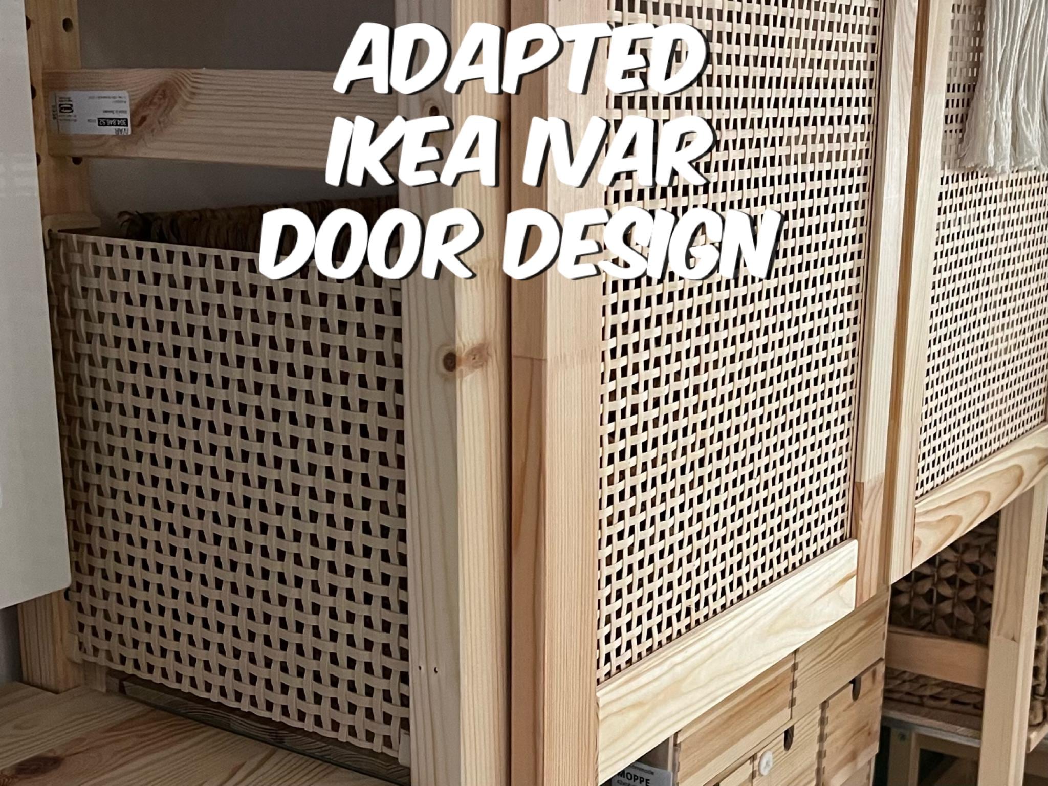 1x Side Panel for Ikea IVAR 30 Cm | 8-hole Height | Side Panel