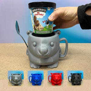 Portavasos para helado de oso polar, portavasos, portavasos, portavasos para helado, portavasos para helado, portavasos para helado de una pinta