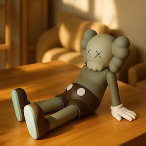 Unique KAWS-Inspired Sculpture for Him – Contemporary Art Figurine to Wow!