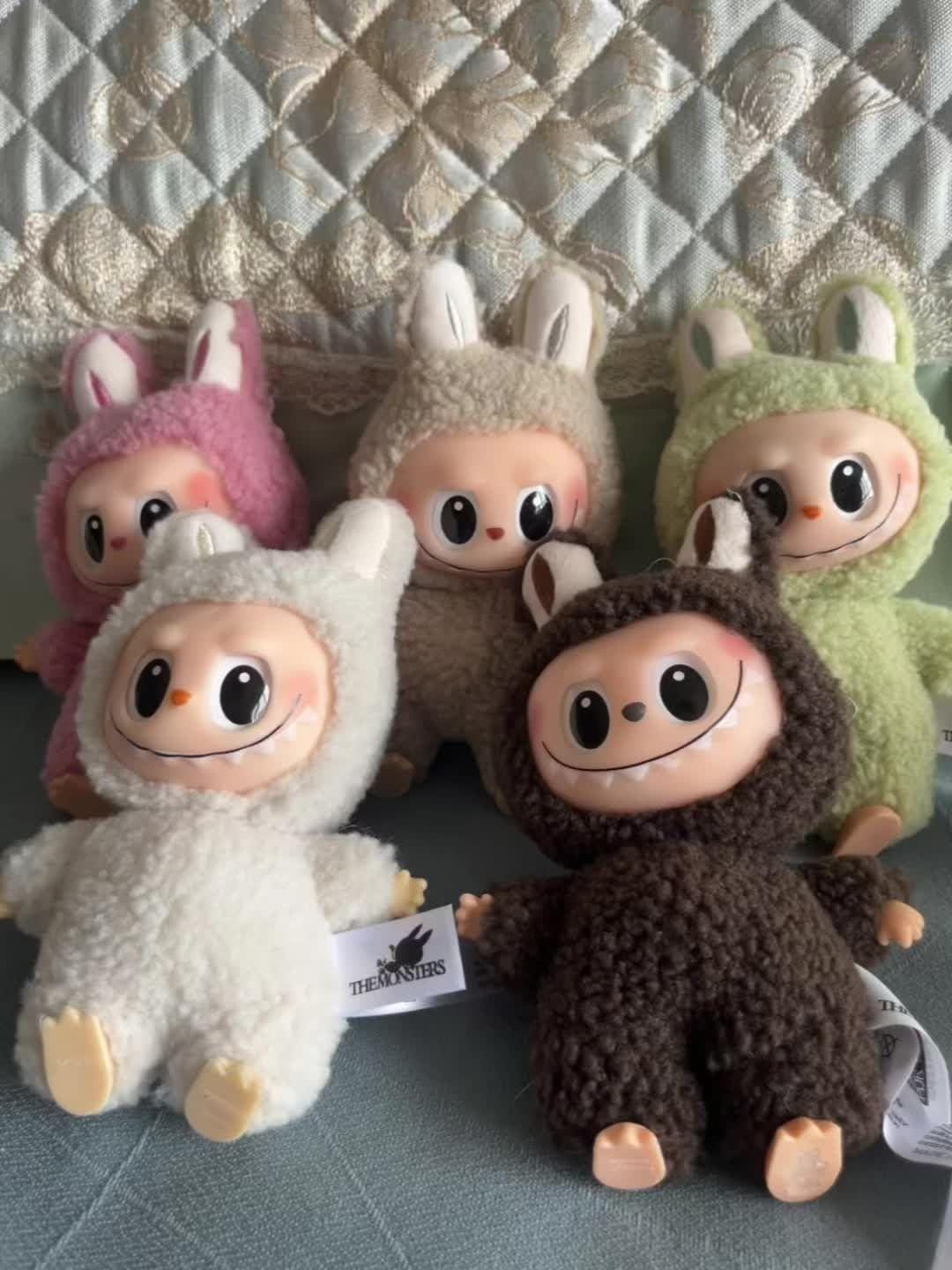 Labubu Bunny Plush Doll in Many Colors | Soft Stuffed Toy Gift | Contact for Photos In DM | Cute Gift for Kids, Teens & Plush Collectors