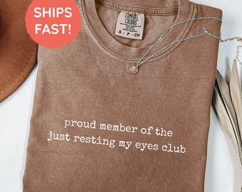 Funny Dad Shirt, Just Resting My Eyes Shirt for Dad Gift for Dad, Funny Fathers Day Shirt, Funny Mens Tshirt, Dad T Shirt, Fathers Day C385