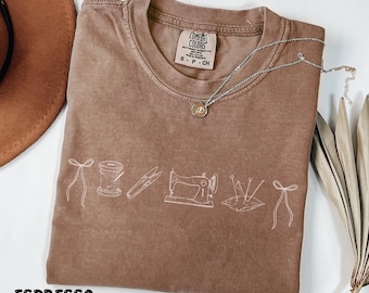 Funny Quilting Shirt: Sewing Machine Tee - Fabric Lover Gift