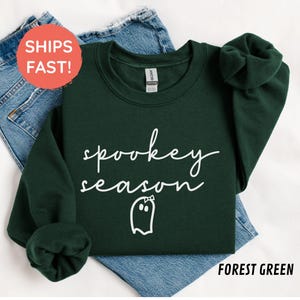Sweat mignon saison fantasmagorique, sweat Halloween, sweat Halloween femme, pull mignon automne, cadeau pour Halloween, chemise effrayante saison