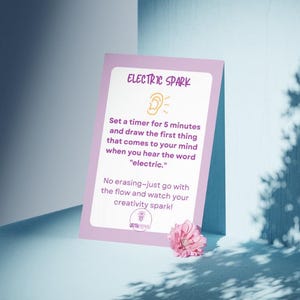 Creative Challenge-speelkaarten – dagelijkse kunstinspiratie voor kunstenaars en ambachtslieden (set van 30)