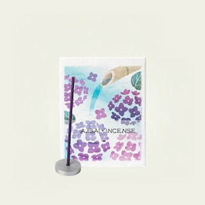 Japanese Incense | Hydrangea Ajisai Incense Sticks | Hanga by Kousaido