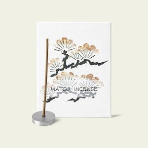 Japanese Incense | Pine Hanga - Matsu | Hanga Incense Sticks by Kousaido