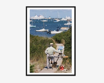 Nantucket Harbor Photography - Print Only or Framed, Wall Art, Wall Decor