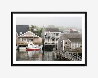Nantucket Harbor Photography - Print Only or Framed, Wall Art, Wall Decor