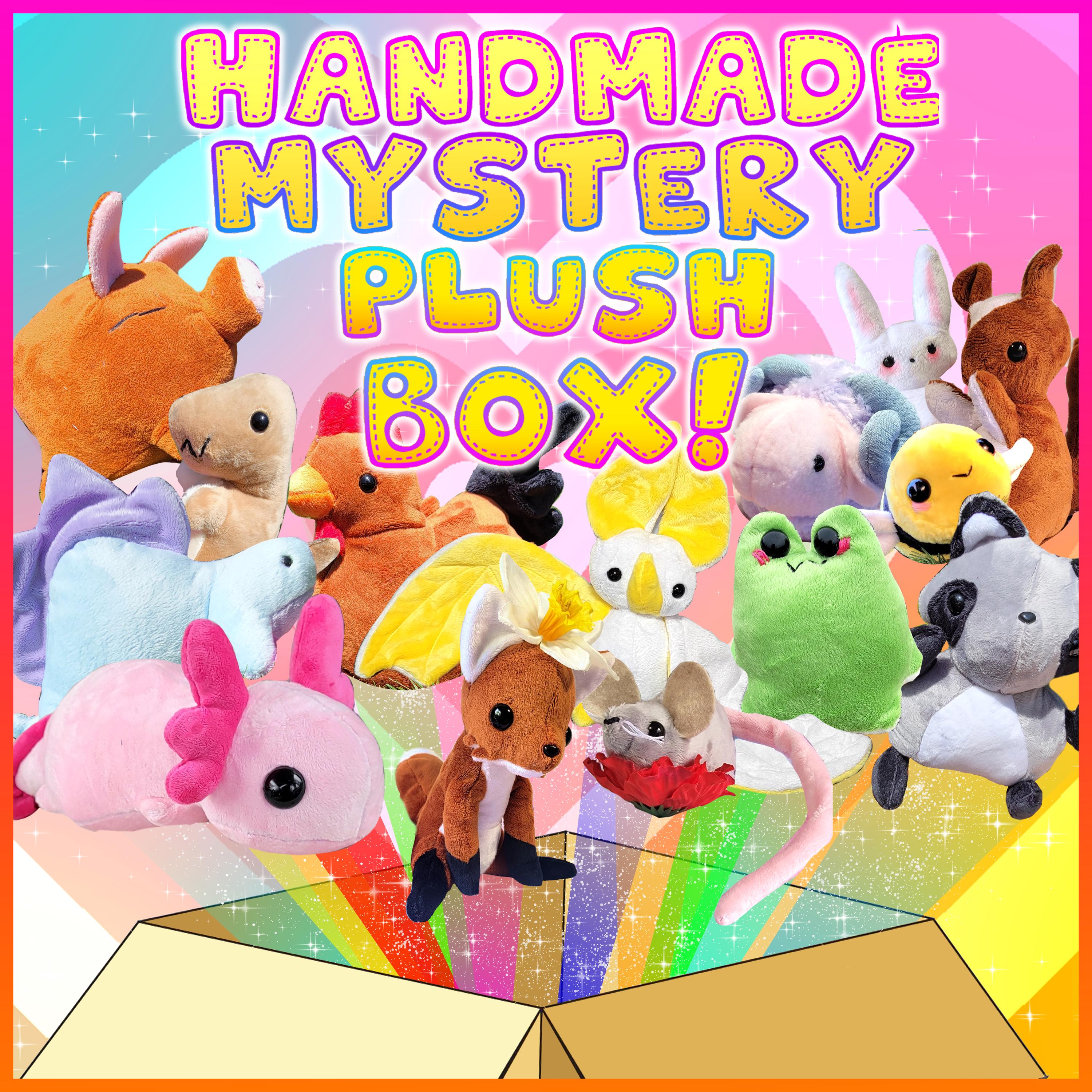 Sewn Custom Handmade Plushie Plush Mystery Kawaii Cute Trendy Blind Box Surprise Bag Gift