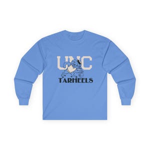 Vintage UNC North Carolina Basketball Ramses Unisex Long Sleeve Tee