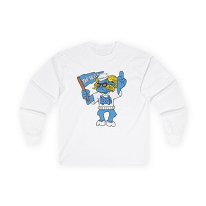 Vintage 80s Ramses North Carolina UNC Basketball Vintage Unisex Long Sleeve Tee