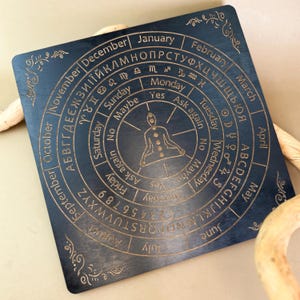 Pendulum Board Ouija Spirit Board Viking Altar Wooden Ouija Board Divination Tools Talking Boards Planche Divinatoire Witch Divination Gift