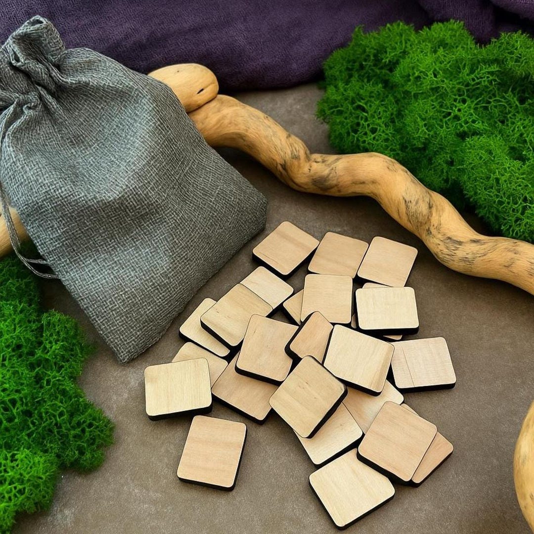 Rune Sets Rune Blanks DIY Runes Handmade Runes Witch Gift Large Runes ...