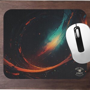 Mouse Pad Cosmic Space Galaxy Desk Accessory Computer Mouse Mat Office Decor Gift For Gamers And Sci Fi Lovers