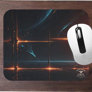Mouse Pad Cosmic Galaxy Gaming Desk Accessory Space Decor Unique Computer Mat Office Gift Geeky Stationery Mousepad