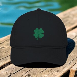 Organic Baseball Cap Four Leaf Clover Embroidered It Ain&#39;t Luck Unisex Casual Style Sun Protection St Patricks Day Outfit Men And Women Gift