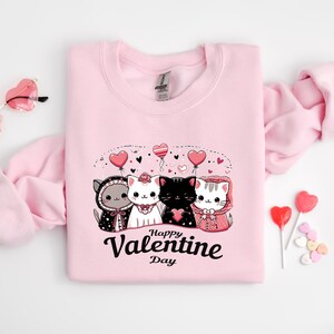 Cute Cat Sweatshirt, Buddle of Cat, Gift for her, Gift for him, Funny Sweatshirt, Gift for Cats Lover, Cat Mom, Cat Dad