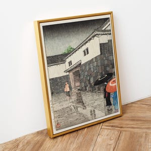 Okayama Uchisange 1923 - Kawase Hasui Print Japanese Print Ukiyo-e Poster Japan Wall Art Hasui Poster Japanese Art Gift Idea