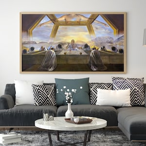 Salvador Dali: The Sacrament of the Last Supper - Giclee Canvas Art Print