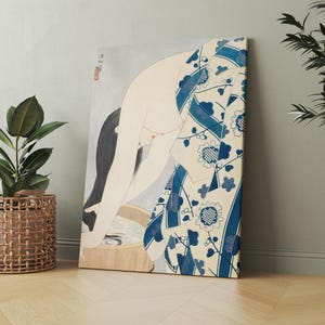Japan Art - Washing the Hair 1953 - Ito Shinsui Print Ukiyo-e Poster Japan Wall Art Shinsui Poster Japanese Wall Art - Living Room Prints