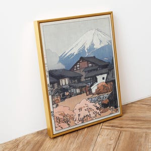 Fuji from Funatsu 1928 - Yoshida Hiroshi Artwork Ukiyo-e Japanese Prints Japanese Art Edo Period Japanese Print Gift Idea Japanese Art