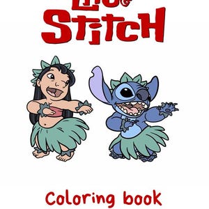 Lilo & Stitch coloring book (DIGITAL)