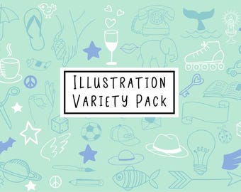 SVG Illustration Variety Pack