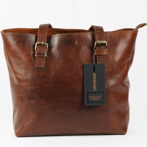 Vintage Braune Lederhandtasche, Handgemachte Schultertasche, Marokkanische Boho Tasche, Echtleder Design, Damen Reisetasche, Lederhandtasche