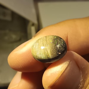 polished andamooka matrix opal