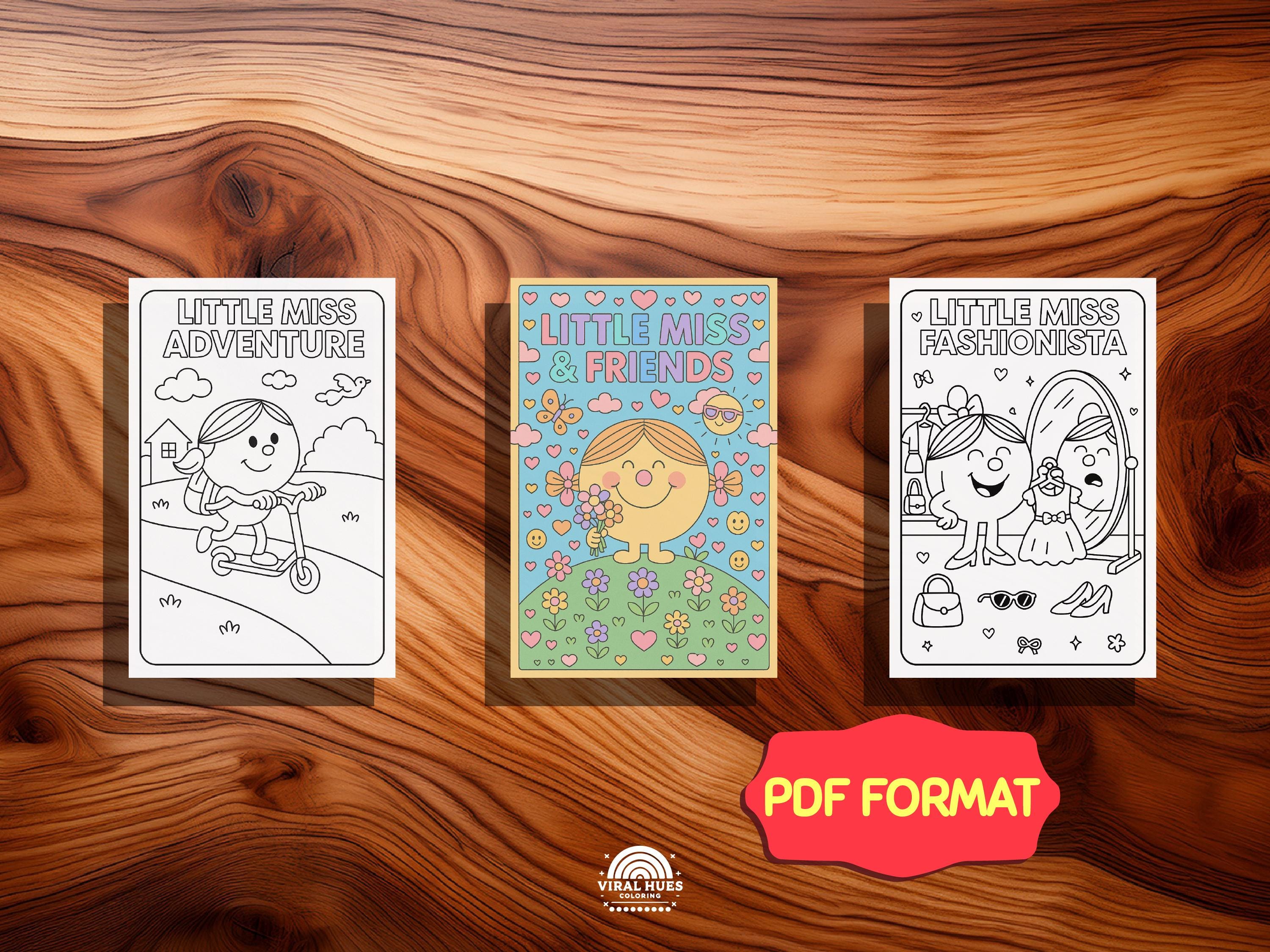 90-page Coloring Book Bundle – Cute & Kawaii Digital Coloring Pages for ...