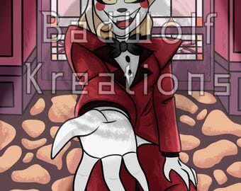 Hazbin Hotel Charlie's Drawings PDF Files - Etsy