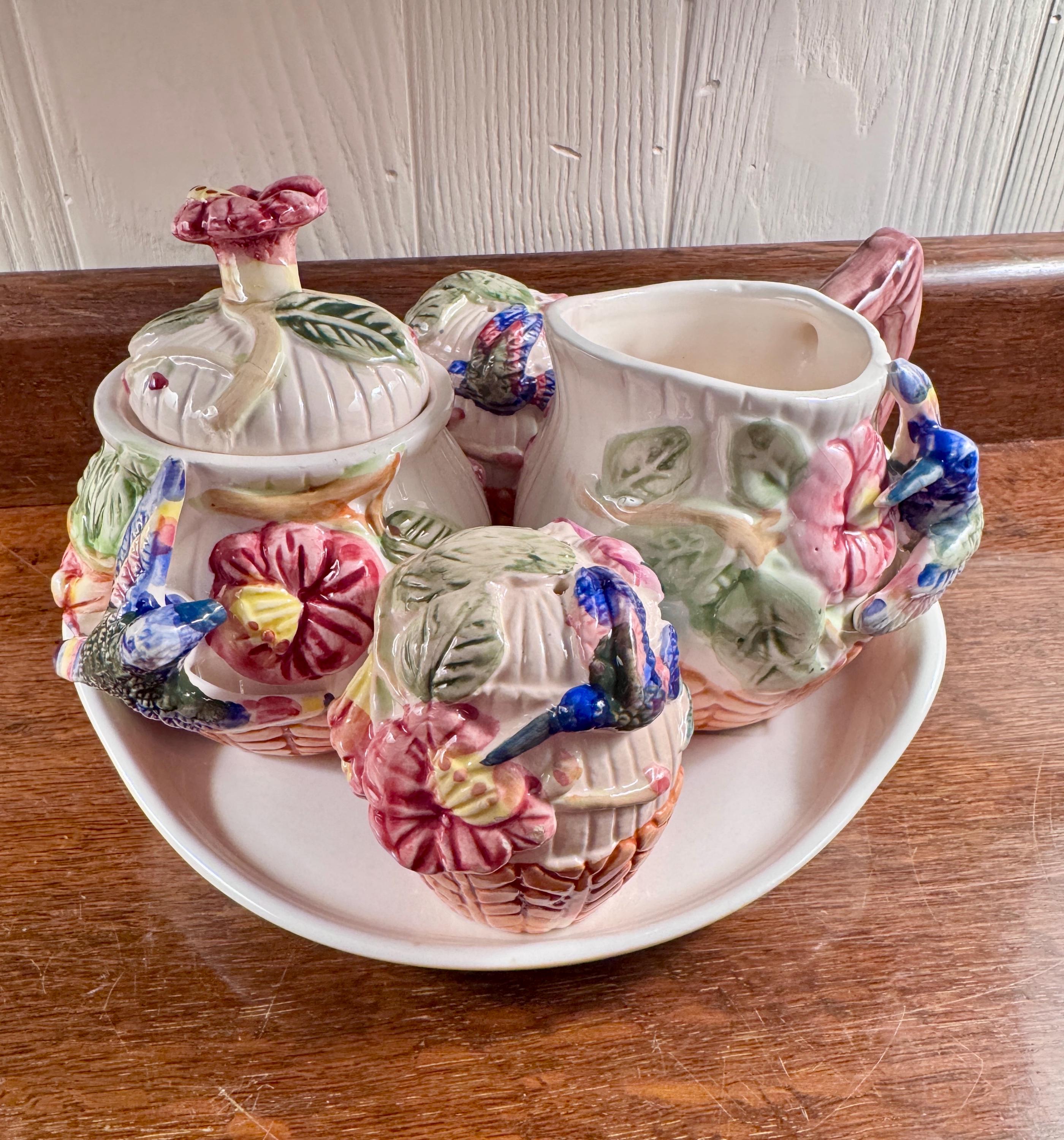 Hummingbird Sugar Bowl - Etsy