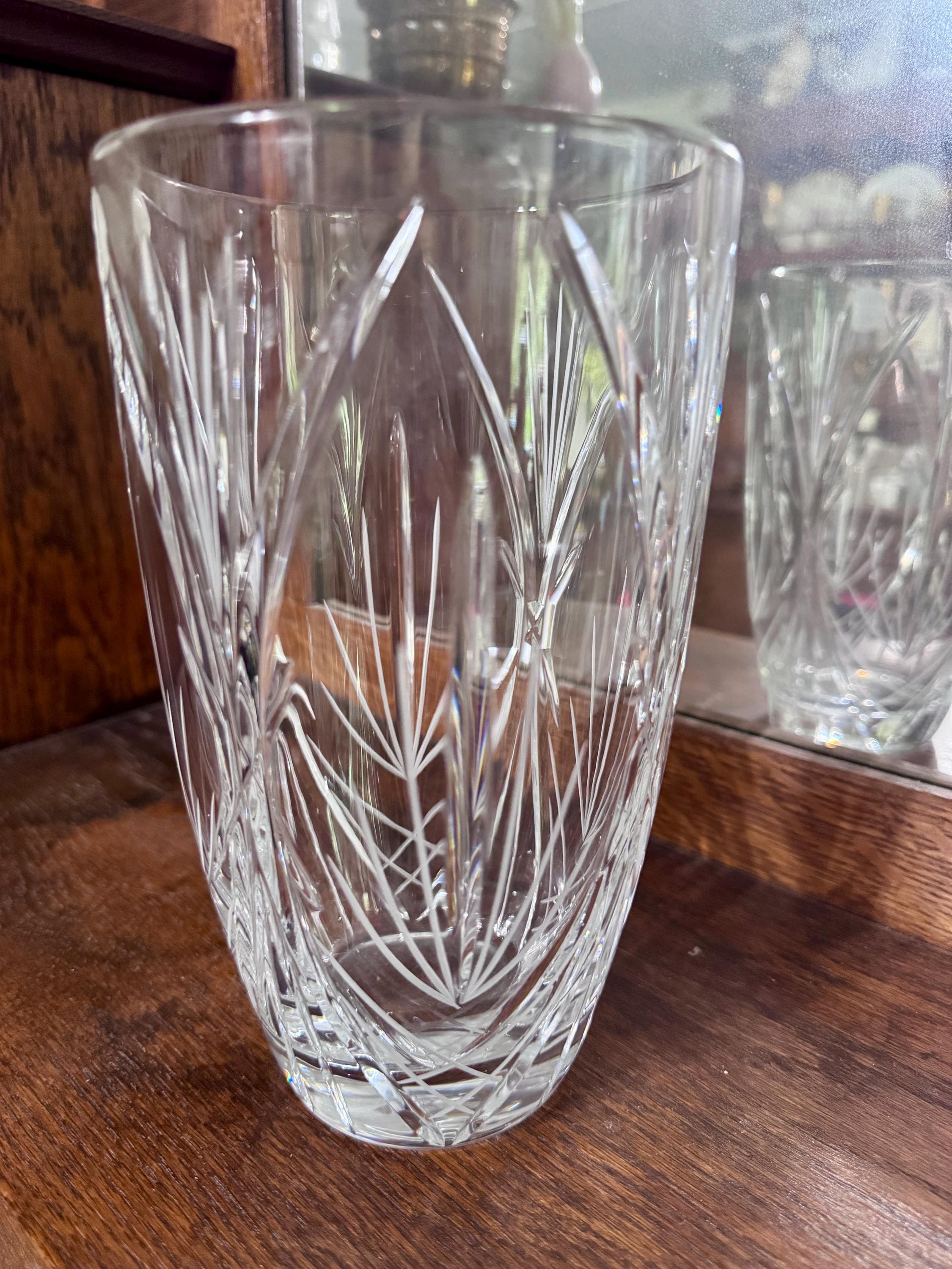 Prague Crystal Vase - Etsy
