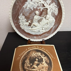 Incolay Cameo Plate - Etsy