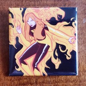 1.5&quot; Dark Phoenix button